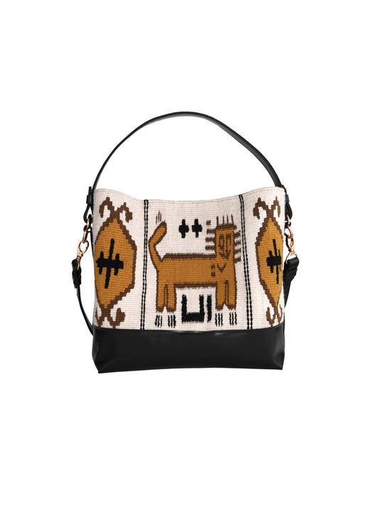 Large Beige Shirzan Tote