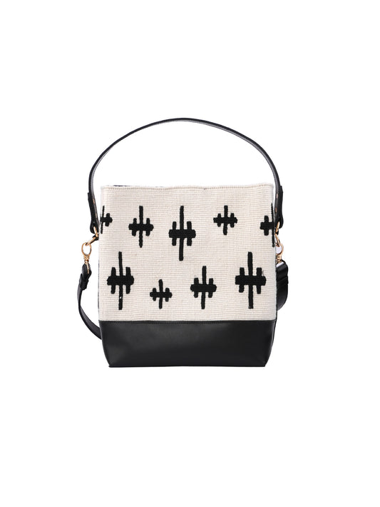 Medium White+ Bucketbag