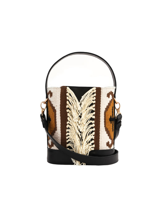 Small Beige Shirzan Bucketbag