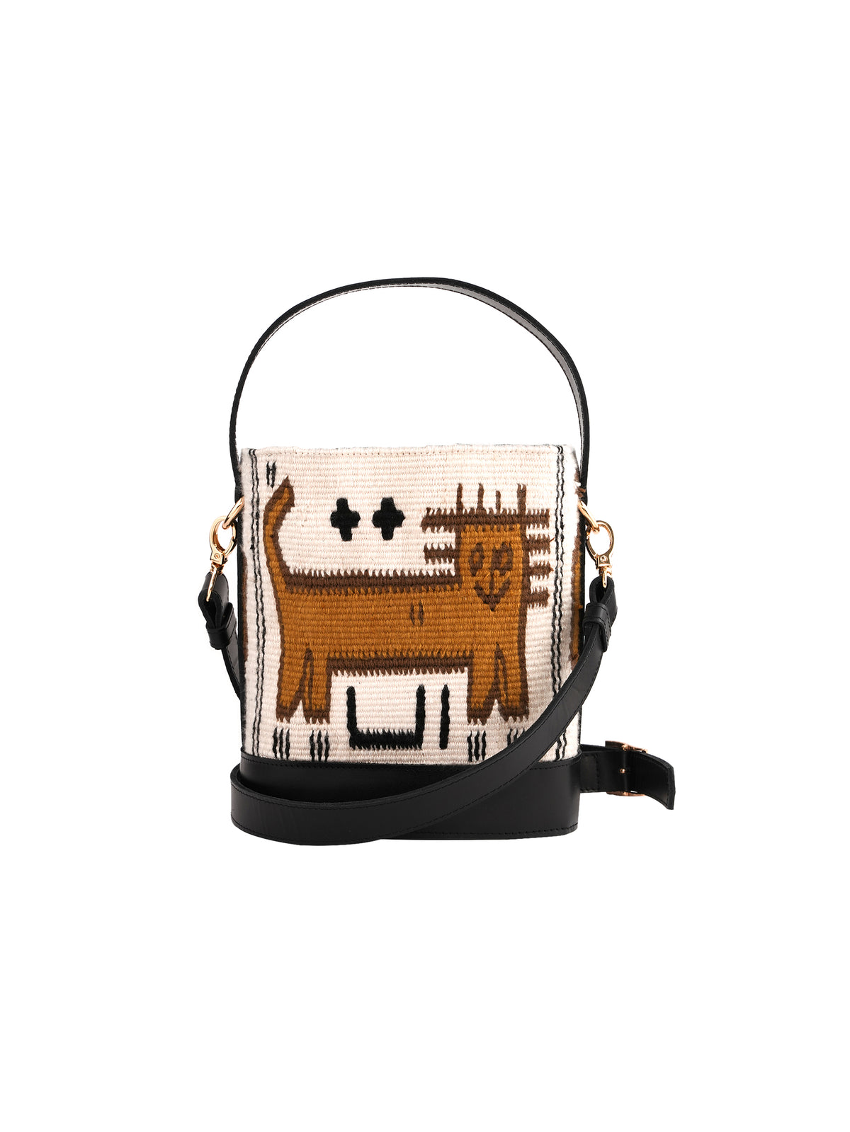 Small Beige Shirzan Bucketbag